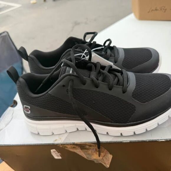 S Sport by Skechers Reiff 3.0 Men's Sneakers Black Size 8 - Picture 3 of 5